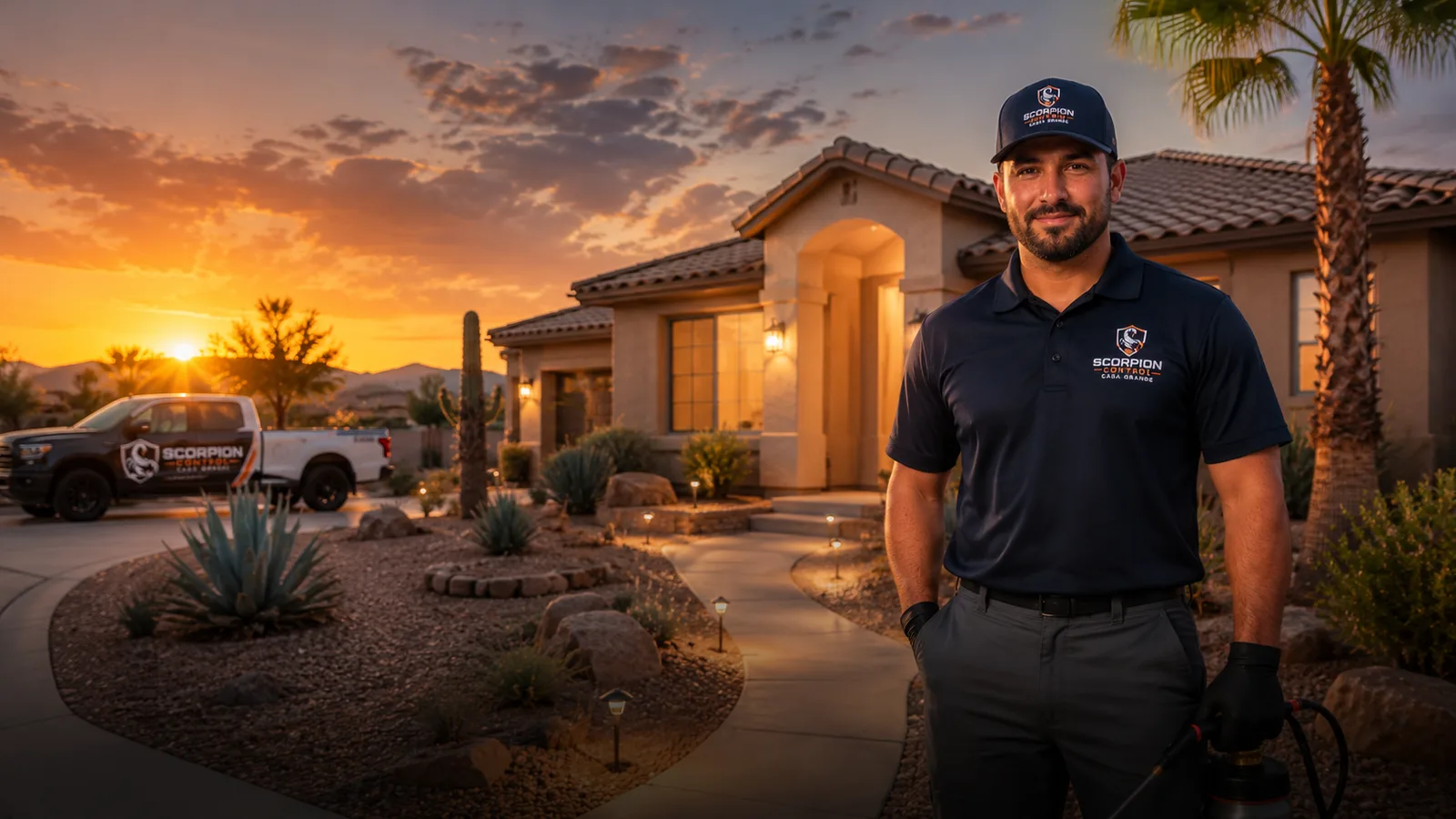 Arizona desert home exterior